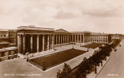 British Museum, Lontoo, vuosi 1920. tekijältä Unbekannt