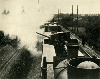 Britannian laivaston panssaroitu juna, ensimmäinen maailmansota, 1914, c1920. tekijältä Unbekannt