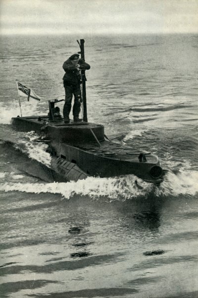 Brittiläinen X-Craft kääpiösukellusvene, toinen maailmansota, 1945. tekijältä Unbekannt