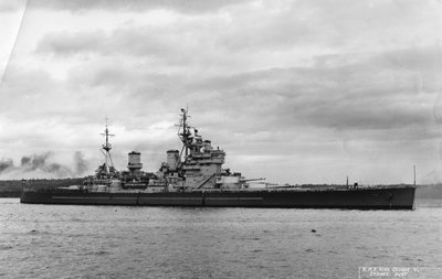 Brittiläinen taistelulaiva HMS King George V, Sydney, Australia, 1945 tekijältä Unbekannt