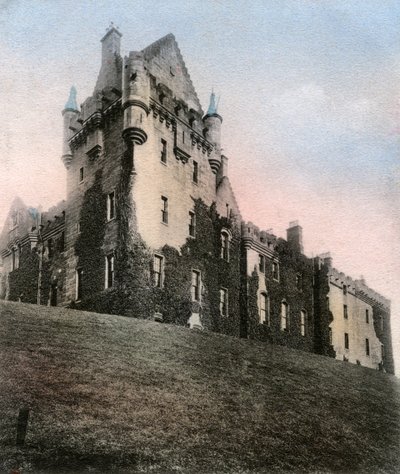 Brodickin linna, Isle of Arran, Skotlanti, 1900-luku tekijältä Unbekannt