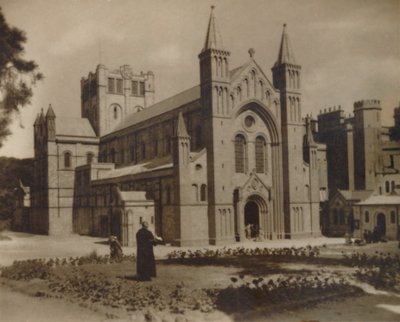 Buckfast Abbey Church, N.W, 1800-luvun loppu - 1900-luvun alku tekijältä Unbekannt