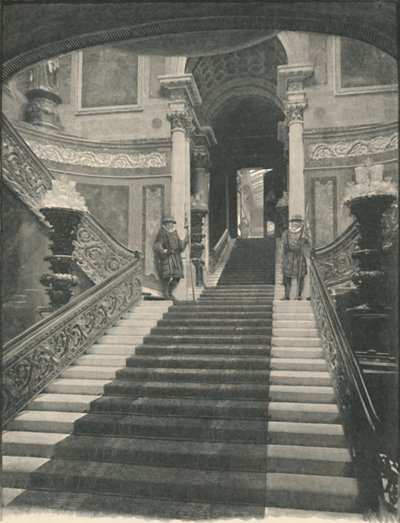 Buckinghamin palatsi: Grand Staircase, 1886 tekijältä Unbekannt
