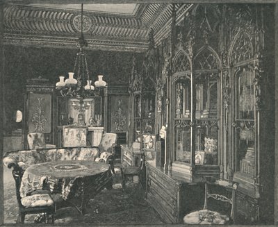 Buckinghamin palatsi: Prince Consorts -musiikkihuone, 1886 tekijältä Unbekannt