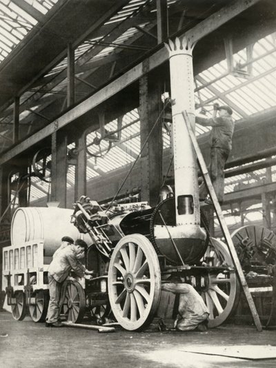 Raketin rakentaminen - vuosina 1935, 1935. tekijältä Unbekannt