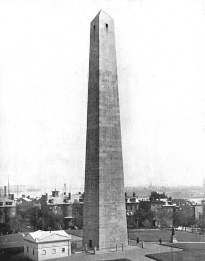 Bunker Hill Monument, Charlestown, Massachusetts, USA, 1900. tekijältä Unbekannt