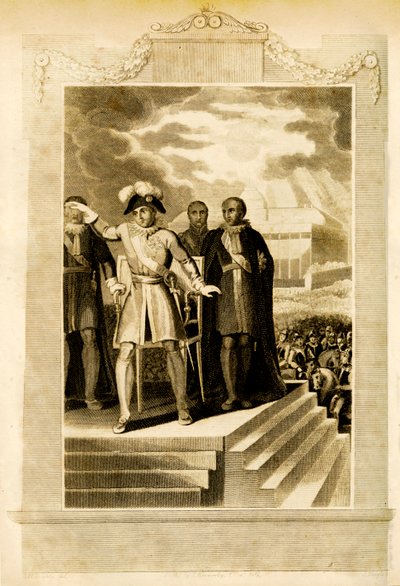 Buonaparte toukokuun kentällä 1816. tekijältä Unbekannt