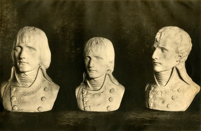 Napoleonin rintakuvat, 1700-luvun loppu, 1921. tekijältä Unbekannt