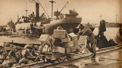 Kiireisiä kohtauksia Benghazissa, 1943 tekijältä Unbekannt