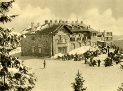 Köysirata-asema, Rax Mountains, Ala-Itävalta, c1935. The tekijältä Unbekannt