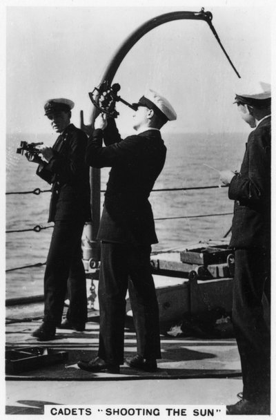 Kadetit ampuvat aurinkoa, Royal Navy College, 1937 tekijältä Unbekannt