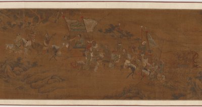 Cai Wenji paluu Kiinaan, 1500-1600-luvulla. tekijältä Unbekannt