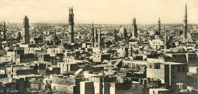 Kairo - Yleisnäkymä, c1918-c1939. tekijältä Unbekannt