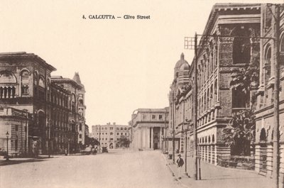 Kalkutta - Clive Street, c1900 tekijältä Unbekannt
