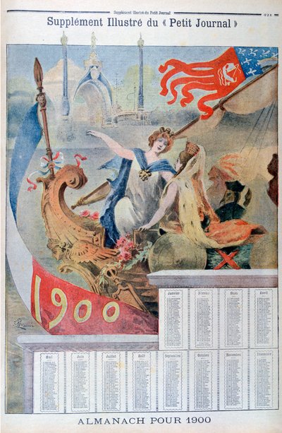 Kalenteri vuodelle 1900 tekijältä Unbekannt