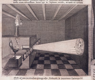 Camera obscura, 1646 tekijältä Unbekannt