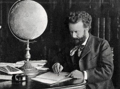 Camille Flammarion, ranskalainen tähtitieteilijä ja kirjailija, 1890 tekijältä Unbekannt