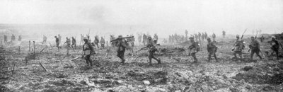 Kanadan joukot ei-mans-maalla, Vimy, Ranska, Ensimmäinen maailmansota, 9. huhtikuuta 1917 tekijältä Unbekannt
