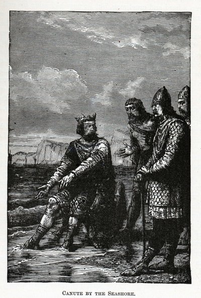 Canute by the Seashore, 1882 tekijältä Unbekannt