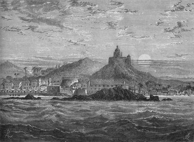 Cape Coastin linna, vuodelta 1880 tekijältä Unbekannt