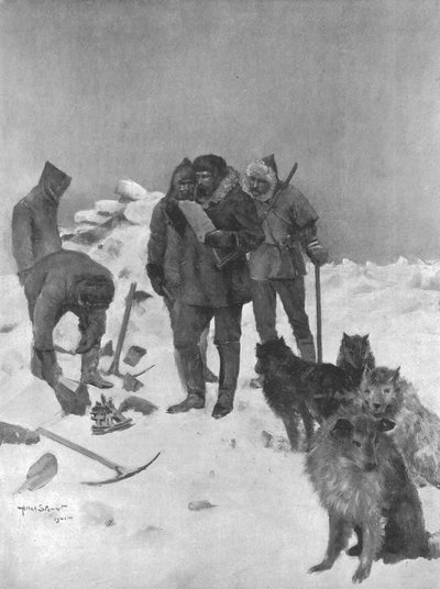 Kapteeni MacClintocks Etsi Franklinia, 1859: The Discovery of the... Relics..., 1901. tekijältä Unbekannt