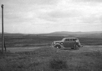 Auto Bodmin Moorilla, Cornwallissa, 1930-c1940-luku tekijältä Unbekannt