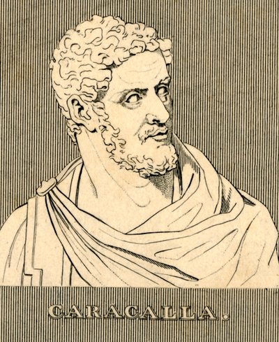 Caracalla, 188-217 jKr., 1830. tekijältä Unbekannt
