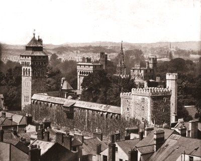 Cardiffin linna, Cardiff, Wales, 1894. tekijältä Unbekannt