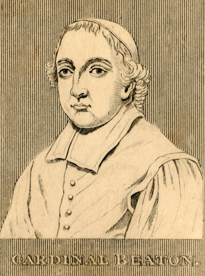 Cardinal Beaton, 1494-1546, 1830. tekijältä Unbekannt