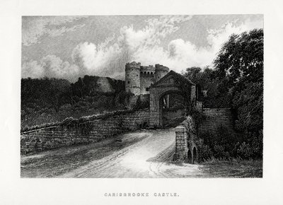 Carisbrooke Castle, Newport, Isle of Wight, 1896 tekijältä Unbekannt