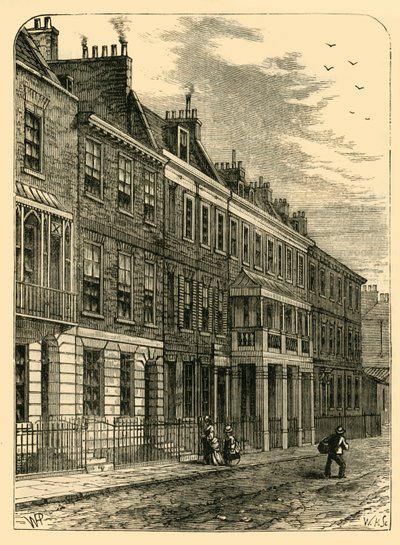 Carlyles House, Great Cheyne Row, 1876. tekijältä Unbekannt