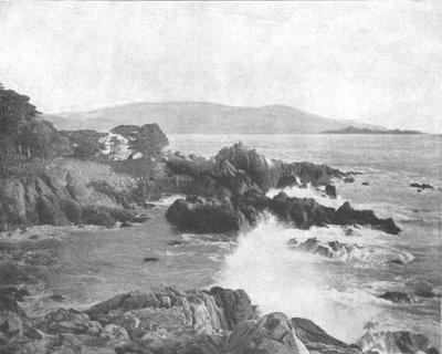 Carmel Bay, Kalifornia, Yhdysvallat, c1900. tekijältä Unbekannt