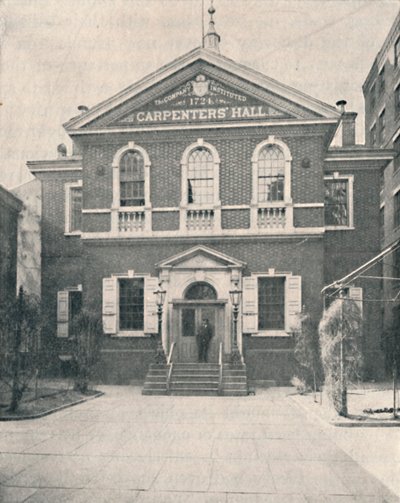 Carpenters Hall, Philadelphia, 1904 tekijältä Unbekannt