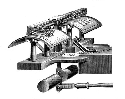 Casellis-pantelegraph, 1874 tekijältä Unbekannt