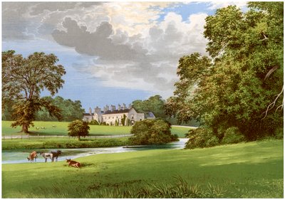 Castle MacGarrett, Mayon kreivikunta, Irlanti, Lord Oranmoren koti, vuodelta 1880 tekijältä Unbekannt