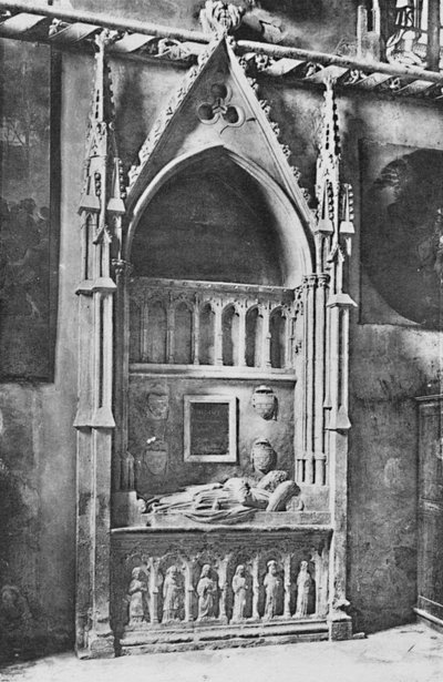 Cathedrale DAvignon. - Paavi Benedicte XII:n hauta, 1925 tekijältä Unbekannt