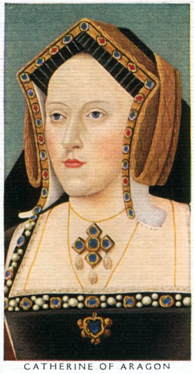 Katariina Aragonialainen, Henrik VIII:n ensimmäinen vaimo, n. 1530, 1900-luvun alku tekijältä Unbekannt