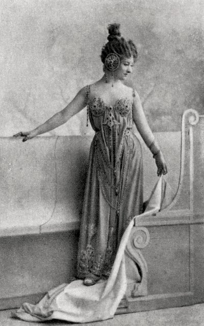 Cecile Sorel, ranskalainen näyttelijä, 1893 tekijältä Unbekannt