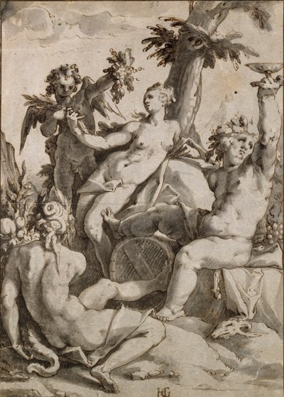 Ceres, Venus ja Bacchus, 1500-1600 tekijältä Unbekannt