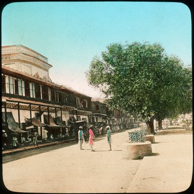 Chandni Chowk, Delhi, Intia, 1800-luvun loppu tai 1900-luvun alku tekijältä Unbekannt
