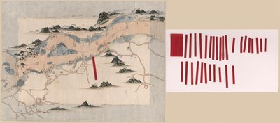 Changjiang shui shi Guazhou zhen biao zhong ying jiang xun quan tu tekijältä Unbekannt
