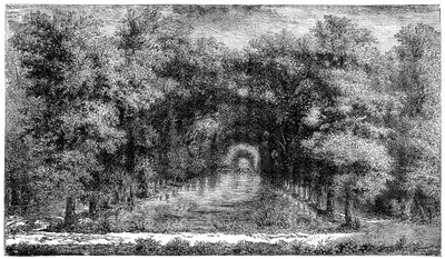 Chantilly Park, Pariisi, Ranska, 1885 tekijältä Unbekannt