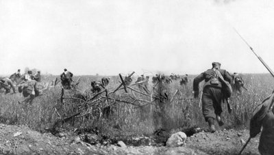 Ranskan zouave-rykmentin hyökkäys Touventin tasangolla, Artois