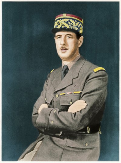 Charles André Joseph Marie De Gaulle, 1940 tekijältä Unbekannt