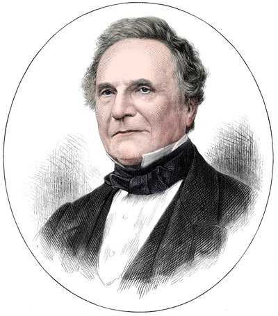 Charles Babbage 1791-1871 englantilainen matemaatikko ja tietojenkäsittelyn pioneeri, 1871 tekijältä Unbekannt