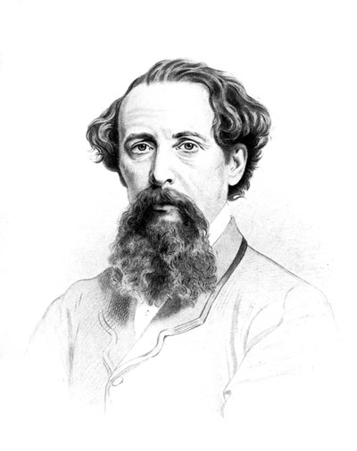Charles Dickens, 1800-luvun englantilainen kirjailija, 1910 tekijältä Unbekannt