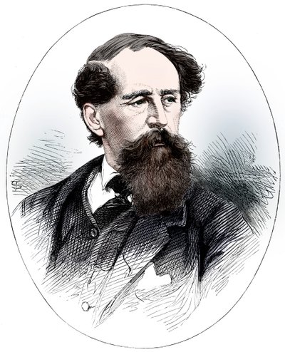 Charles Dickens, 1800-luvun englantilainen kirjailija tekijältä Unbekannt