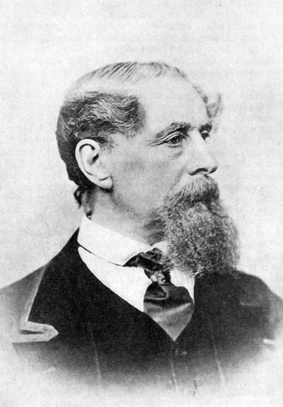 Charles Dickens, englantilainen kirjailija, 1850-1870 tekijältä Unbekannt