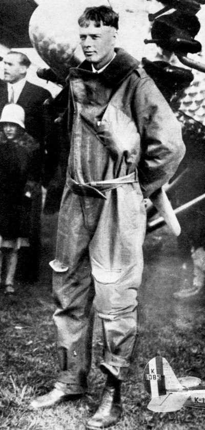 Charles Lindbergh, ennätyslentäjä, 1927 tekijältä Unbekannt