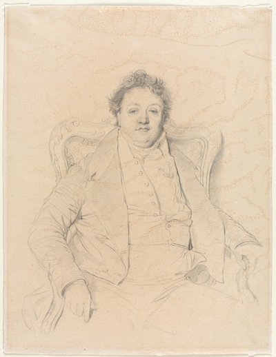 Charles Thévenin, Ingresin mukaan, 1800-luku. tekijältä Unbekannt